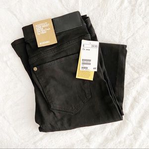 🆕 [H&M] Black Bootcut Denim Jeans (29)